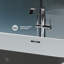 Concorde 67" x 32" Freestanding Soaking Fibreglass Bathtub