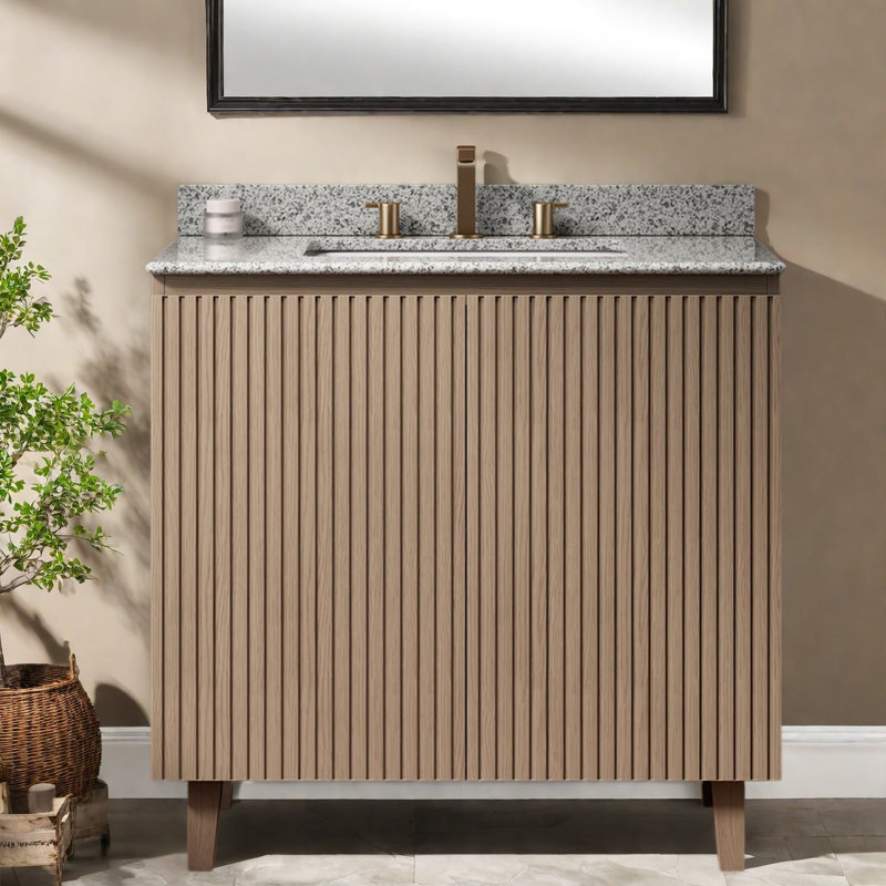 Modern Vanities(Must include both Vanity Cabinet and Sink) 30 Inch, 35.83