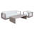 Kurudere Metal Outdoor Lounge Chair-87119498-87119499