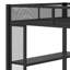 Lit mezzanine double avec bureau, garde-robe et tiroirs-1236054532