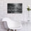 Mur en métal Ebern Designs «Boston Skyline» par Rick Berk