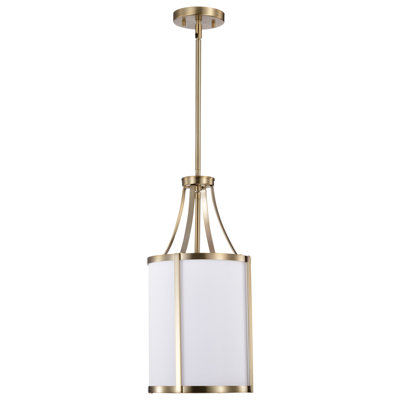 Luminaire suspendu cylindrique 1 lumière Genowefa