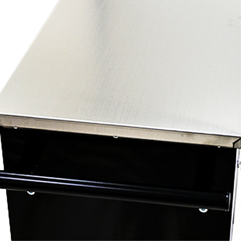 Multi Tool Cart With Handle And 13.65Inch Width Cold Rolled Steel Storage Powder Coating 26.06 Inch Depth