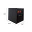 Modern Ember Portable Rolling Infrared Space Heater with LED Touchscreen w/ Remote, Light Oak Wood-1120197323