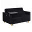 Canapé coulissant et à pousser avec plateau mobile et ports USB, canapé de salon-1009680348