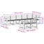310cm Wide Patio Sectional Set