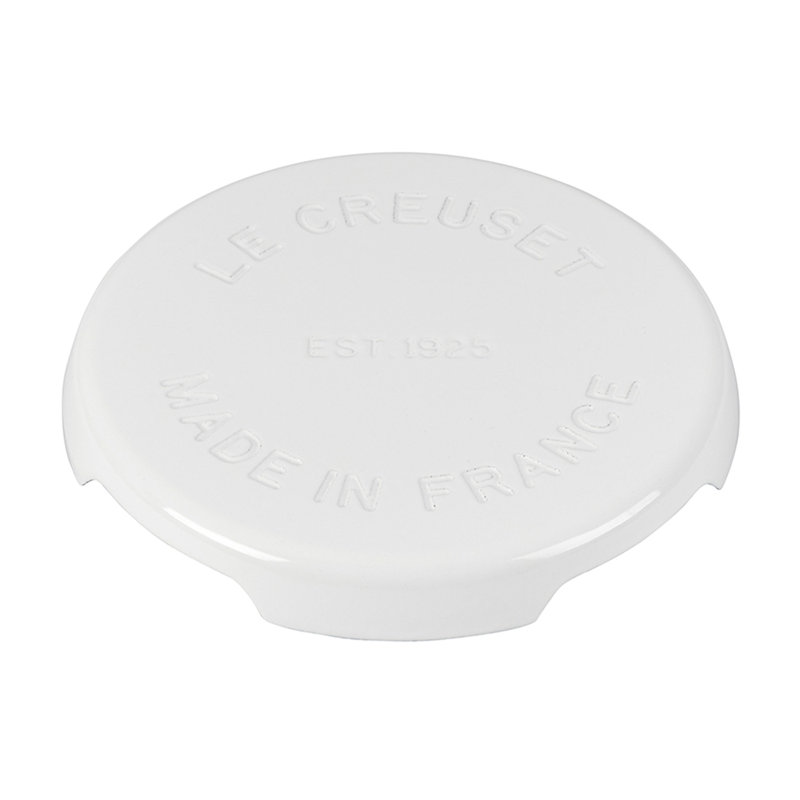 Le Creuset Signature Cast Iron Trivet, White