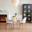 Alfret Round Solid Wood Base Dining Table-1916035601