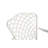 3 Piece Patio Bistro Set Cast Aluminum Bistro Table and Chairs Set of 2 with Umbrella Hole,All Weather Metal Bistro Table Set,Outdoor Patio Furniture Set for Garden with cushion White-1652209252