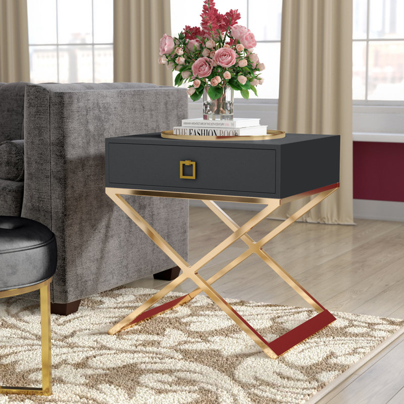Modern End Table with Storage | Stylish & Functional