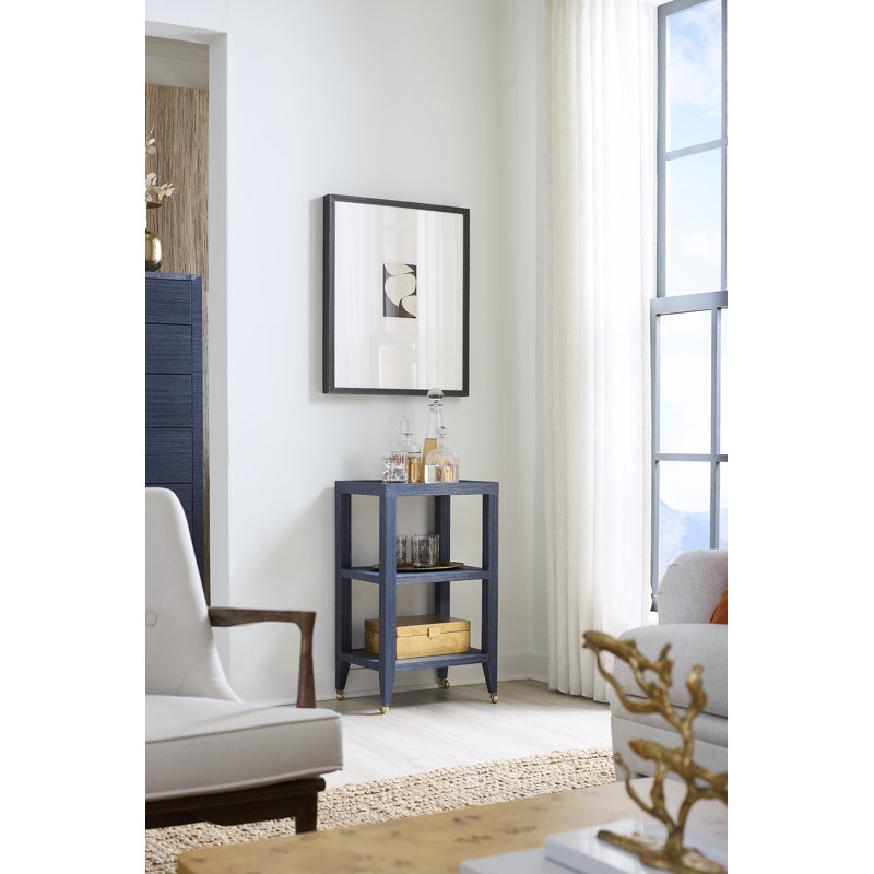 Isadora End Table, Navy Blue