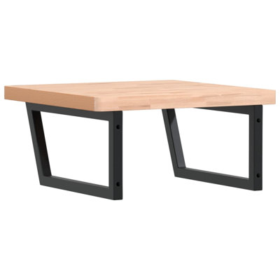 Brazzeal 60cm Solid Wood Bathroom Vanity Top