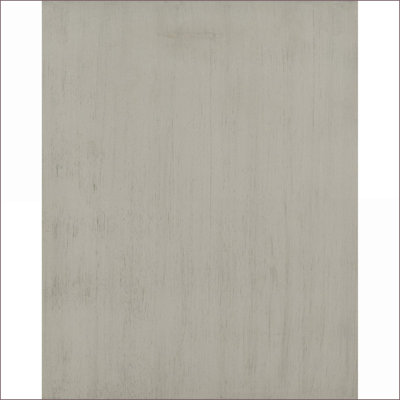 Table de chevet 2 tons avec 2 tiroirs et casiers Modern Farmhouse - gris clair / brun foncé