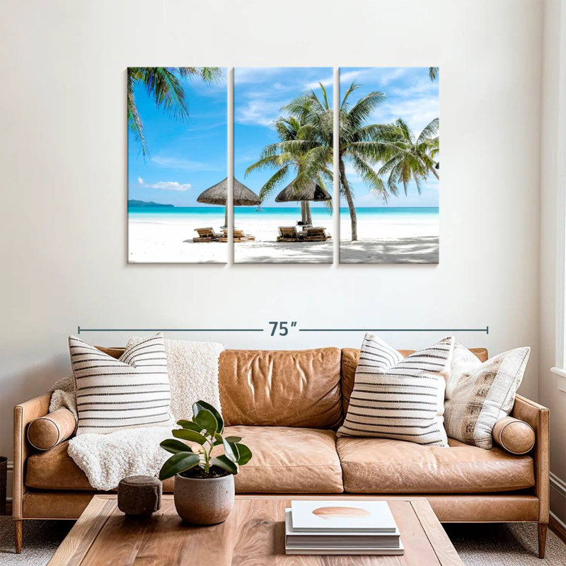 Gillard Coastal Boracay Seashore, H 36 po x l 57 po