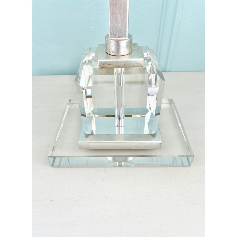 Elaina Table Lamp, Silver