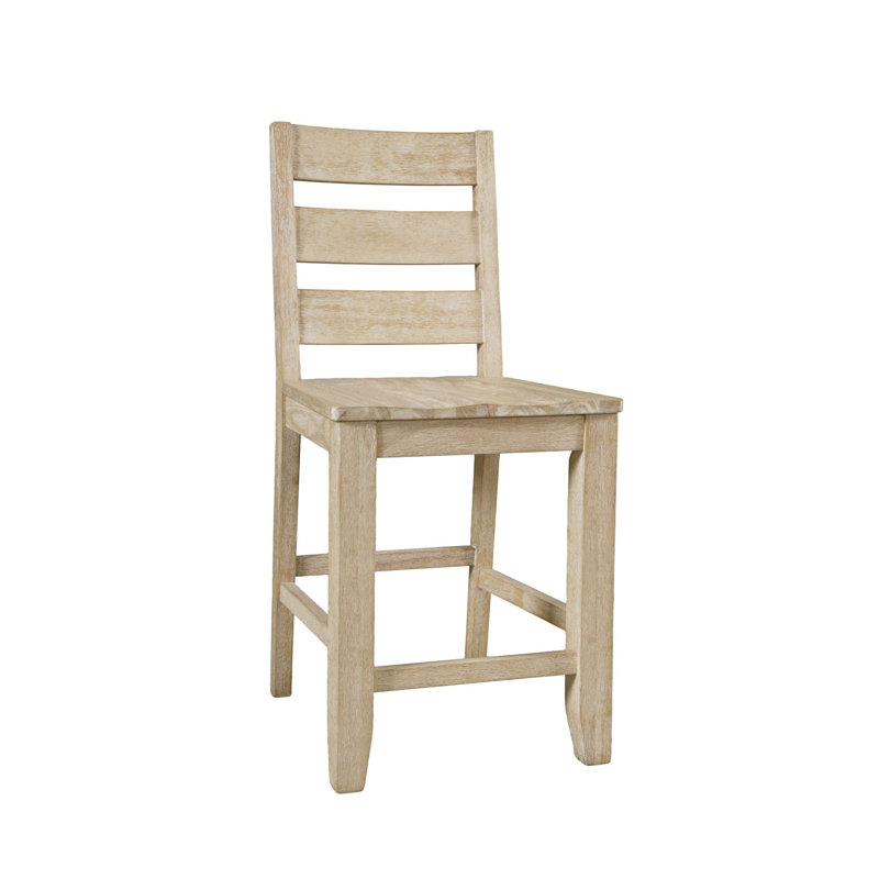 Ensemble de 2 tabourets de bar Sierrafina, Beige / Cannelle