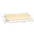 Hanging Balcony Table Wood Foldable Railing Bar