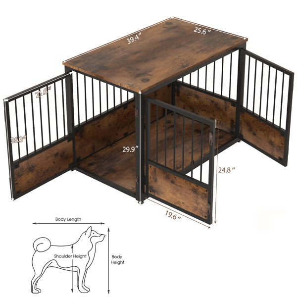 Tucker Murphy Pet Dog Crate Furniture 40 Dog Kennel Pet Photo Inspiration