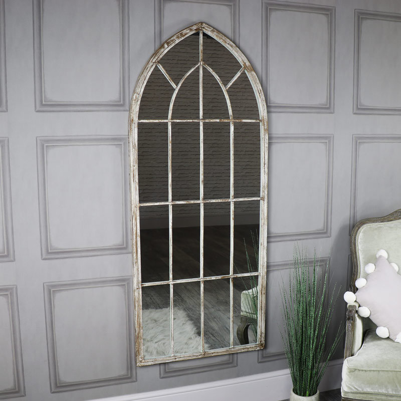Rosenbalm Metal Flat Wall Mirror