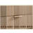 25''H 2-Drawer Nightstand w/ Charging Station, Modern Fluted Bedside Table, Curved Profile Design-519049007-506073261