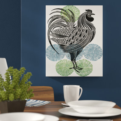 Cockerel 1 Piece Wall Art