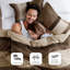 Ensemble d'édredon pour lit double / grand 3 pièces Boulder-102217715-102217720