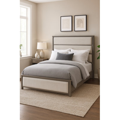 Shamar Upholstered Panel Bed