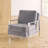 Nyman 30Cm Wide Tufted Linen Armchair-24685771