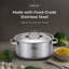 Shine 3ply Stainless Steel 7.1" Saucepot-118565008