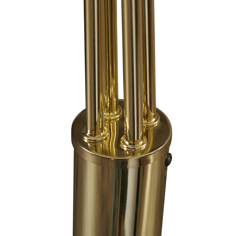 Glenavy 84'' Tree Floor Lamp, Polished Brass