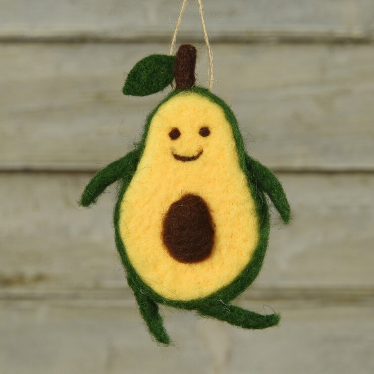 Avocado Hanging Figurine Ornament