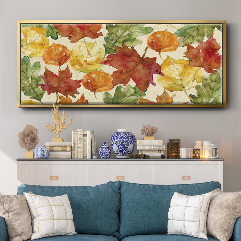 Autumn Leaves- Framed Canvas