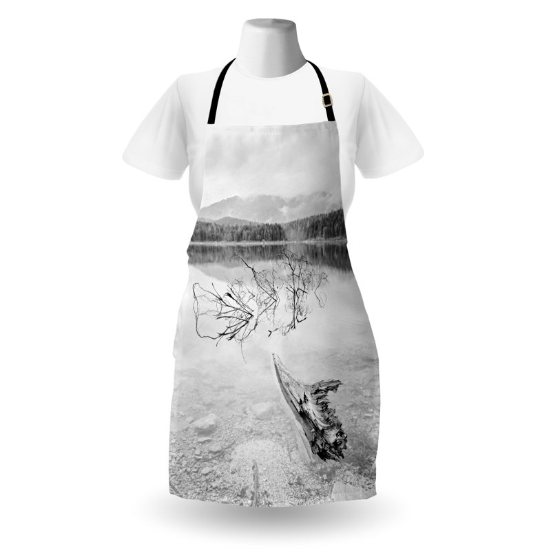 No Pattern Bib Apron