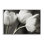 Rangée de tulipes monochromes, estampe numérique, conception par Tom Quartermaine