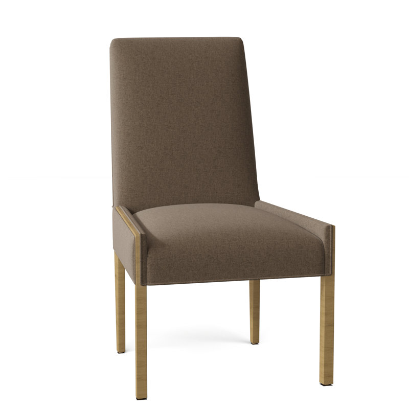 Chaise d'appoint rembourrée Libby Langdon, Espresso, 8789 Écorce