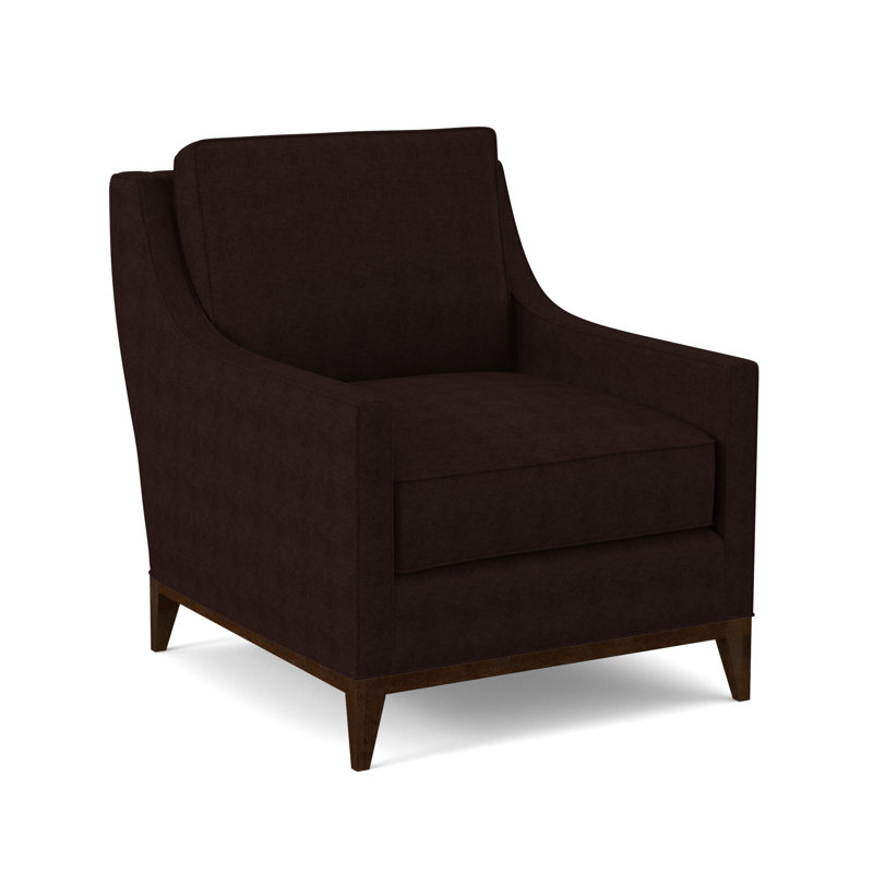 Sonoma Armchair, Margaret Mahogany Polyester Blend, American Walnut