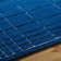 Tapis bleu touffeté à la main Mallory