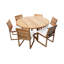 Venice 7 - Piece Solid Wood Dining Set-168925134