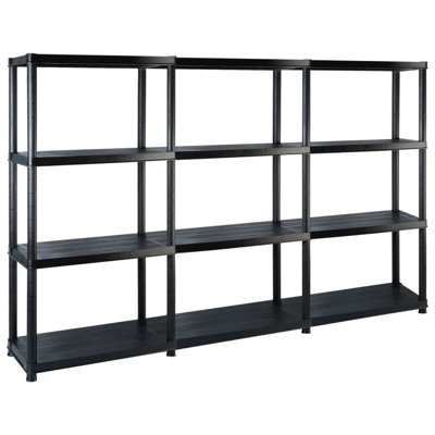 Pawlowski 248.5cm W Plastic Shelving Unit