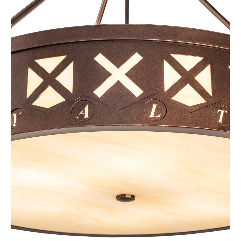 Luminaire suspendu personnalisé l 30 po Hamilton