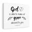 Grace 2 Corinthians 9:8 - Wrapped Canvas Print-757360648