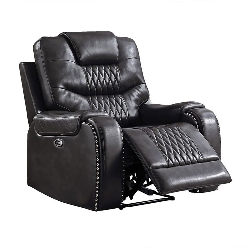 Fauteuil inclinable Horing, Magnétite, Électrique