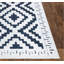 Avon Rug Blue Cream Large Area Rug, Non Slip Hallway Runner, Soft Carpet Door Mat for Living Room, Bedroom & Kitchen-924249636