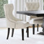 Chaise de salle à manger capitonnée 1pc-911181540-911181530