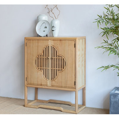 Armoire de véranda moderne en bois massif