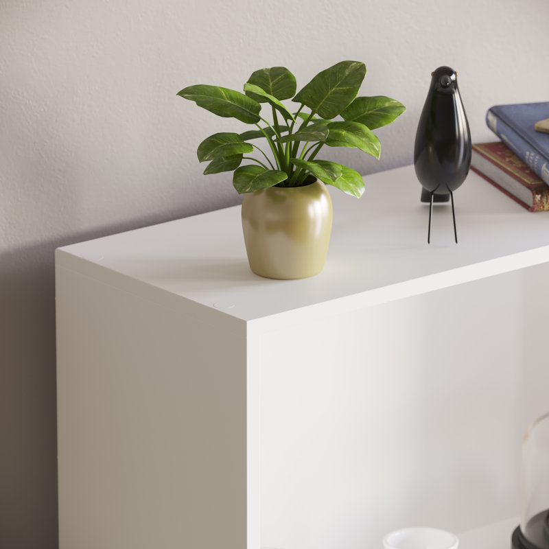 142cm H x 60cm W Standard Bookcase, White, 142 cm H x 60 cm W