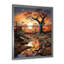 Baobab arbre surréel scène I - arbre baobab, art mural sur toile-97170900-97170908