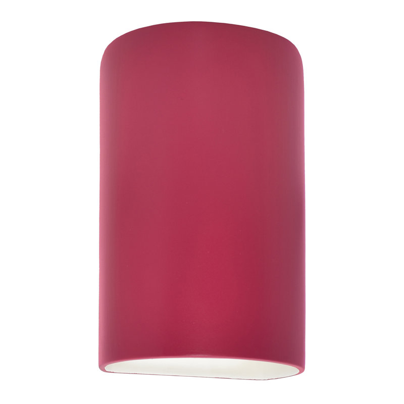 Ambiance Collection™ Outdoor Flush Mount, Cerise, LED, 12.5" H x 7.75" W x 4" D