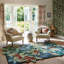 Hand Tufted Wool Floral Area Rug-924735857