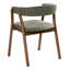 45cm H Fabric Upholstered Upholstered Back Armchair-552037134